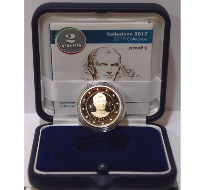 Italie 2 euro BE 2017 - 2000e anniversaire de la mort de Tito Livio