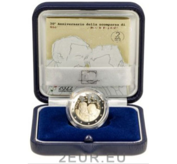 Italie 2 euro BE 2022 - 30e anniversaire de la mort de Giovanni Falcone et Paolo Borsellino