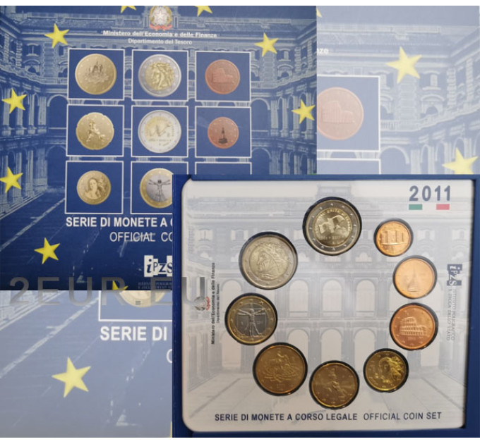 Italie Coffret euro BU 2011