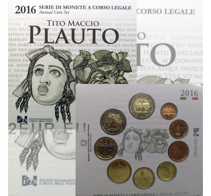 Italie Coffret euro BU 2016