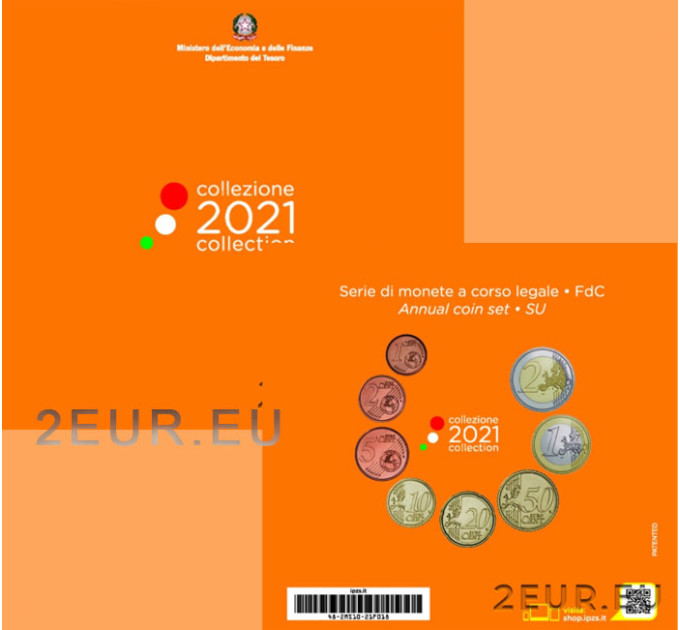 Italie Coffret euro BU 2021