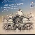 Italie 2017 - Coffret euro BU - La Basilique Saint-Marc à Venise