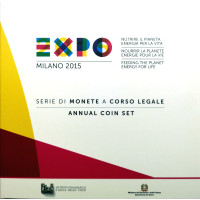 Italie Coffret euro BU 2015