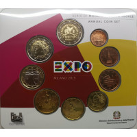 Italie Coffret euro BU 2015
