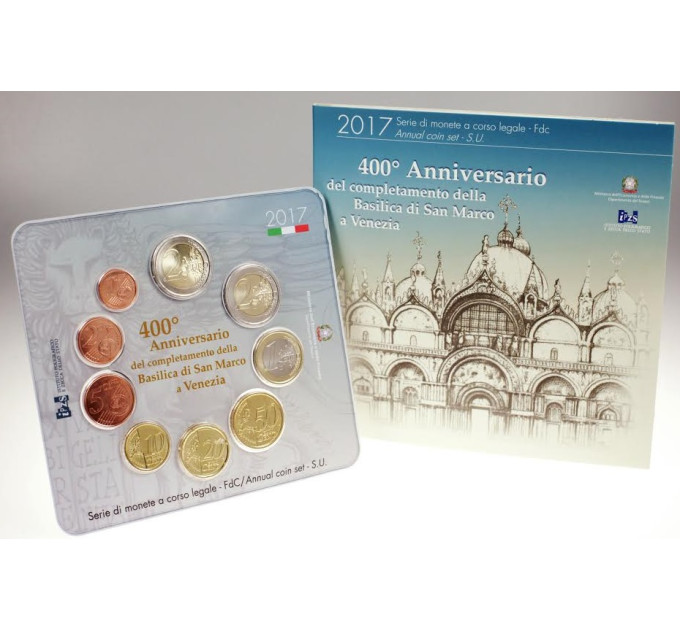 Italie Coffret euro BU 2017
