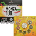 Italie Coffret euro BU + Pièce de 5 euros en argent 2022 - 100e anniversaire de l'Autodromo Nazionale di Monza