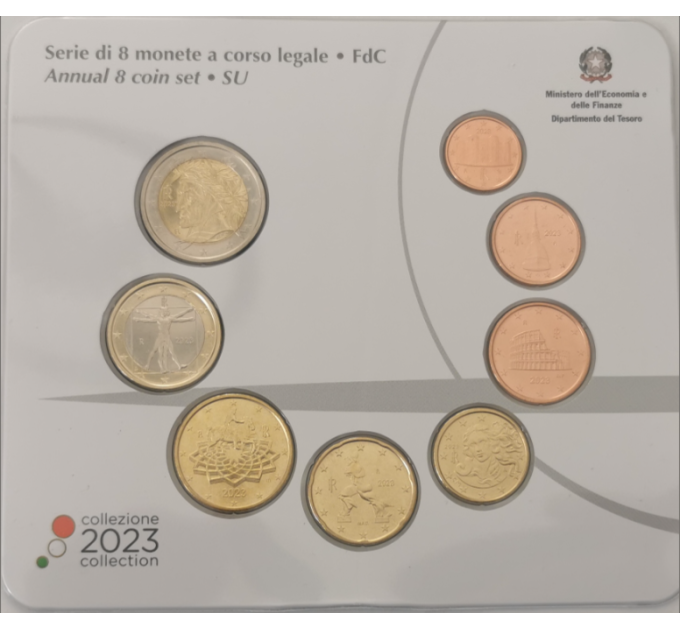 Italie Coffret euro BU 2023