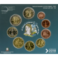 Italie 2018 - Coffret euro BU - Ministère de la Santé