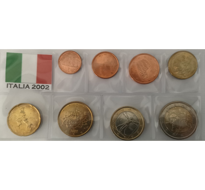  Italie coffret euro UNC 2002