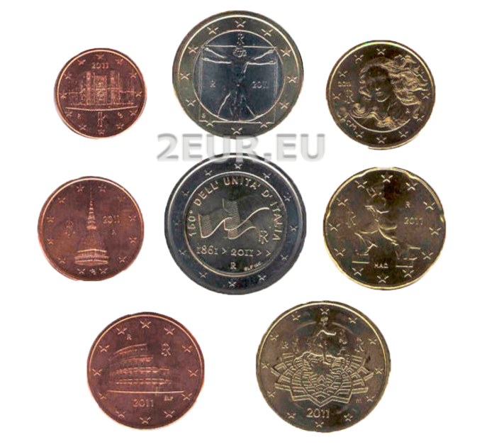  Italie coffret euro UNC 2011