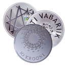 PIÈCES DE LA COURONNE EN ARGENT