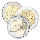 2 EURO UNC PIÈCES