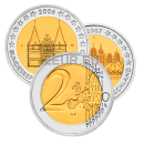 2 EURO UNC PIÈCES