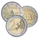 2 EURO UNC PIÈCES