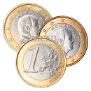 1 EURO UNC PIÈCES