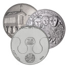 2.5 EURO UNC PIÈCES