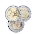 2 EURO UNC PIÈCES