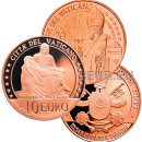 10 EURO UNC PIÈCES